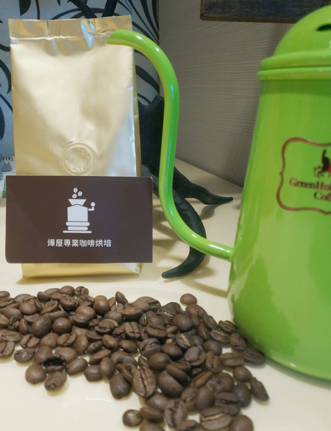 平凡的咖啡豆散發出誘人的香氣